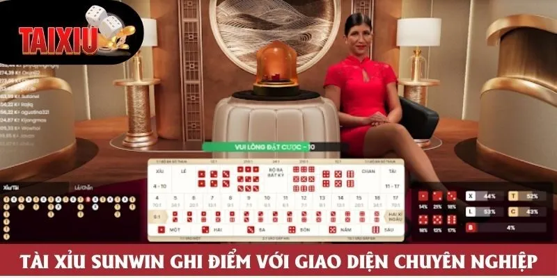 Tài xỉu Sunwin ghi điểm với giao diện chuyên nghiệp Tài xỉu Sunwin ghi điểm với giao diện chuyên nghiệp