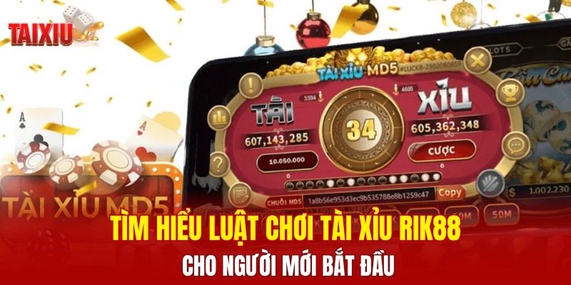 Tìm hiểu luật chơi tài xỉu RIK88 cho người mới bắt đầu